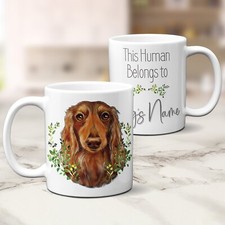 Personalised Dachshund Dog Mug