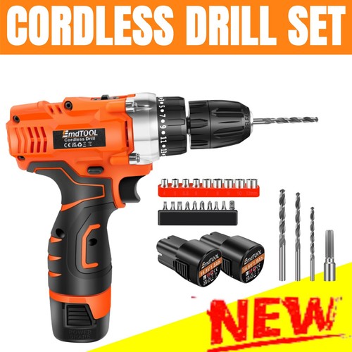 New cordless screwdriver set - cordless,
