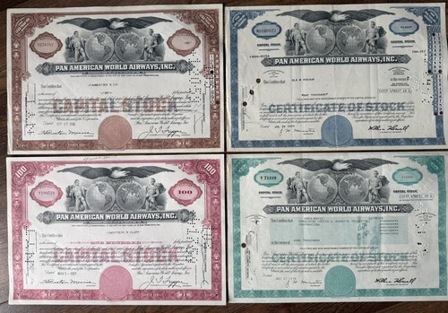 Lot original pan am - of, 4