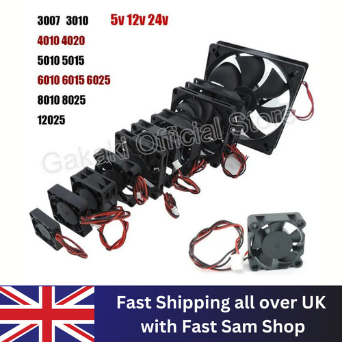 Cooling fan 12v 24v - fan, mini