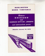 1970 Burlington Route / CB&Q
