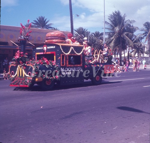 Hawaii aloha week parade 1971 - week,