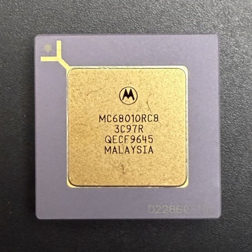 Motorola mc68010rc8 cpu 32bit - mc68010rc8,