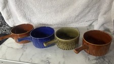 Vintage Soup Bowls w Handles