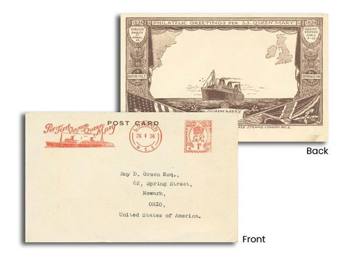 1936 queen mary - 1936, voyage