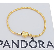 New 100% PANDORA 14k Gold P