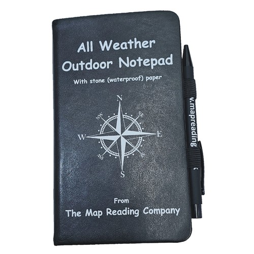 Small notebook and - , pen