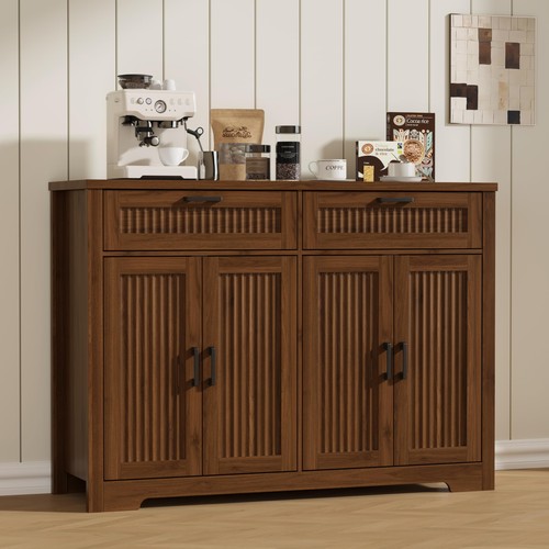 Wide fluted buffet - wide,