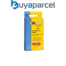 Tacwise 0283 91 Narrow Crown 15mm Staples Galv 1000 Pack for 191 Duo 35