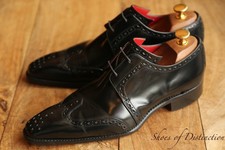 Jeffery West Black Leather