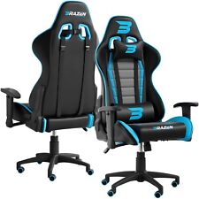 BraZen PC Gaming Chair - Sentinel Office Computer Gaming Chair For Adults - Blue