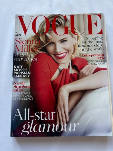 Vogue magazine october - uk,