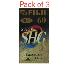 Fuji Super SHG E-60 VHS Blank
