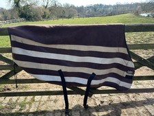 Horseware Rambo Deluxe Newmarket Fleece Brown Striped 5’9”