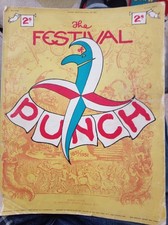 Vintage 1951 punch festival - punch, of