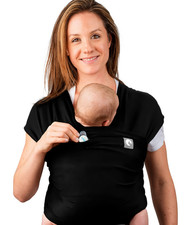 Baby Sling Wrap with Large Front Pocket - Naturally Soft Baby Wrap Carrier - Cot