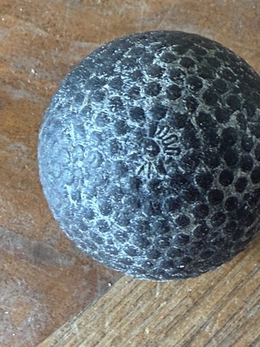 Antique golf ball 1890s - golf, gutty