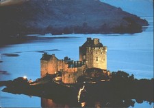 Eilean Donan Castle Floodlit