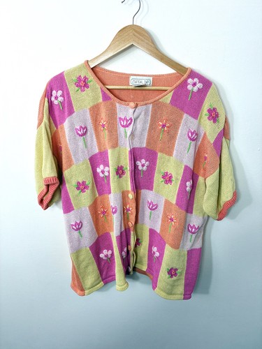 Vintage 90s pastel floral - 90s,