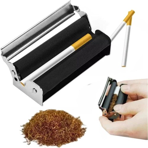 Simple metal cigarette - cigarette, rolling