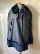 HENRY HOLLAND GREY WOOL BLEND