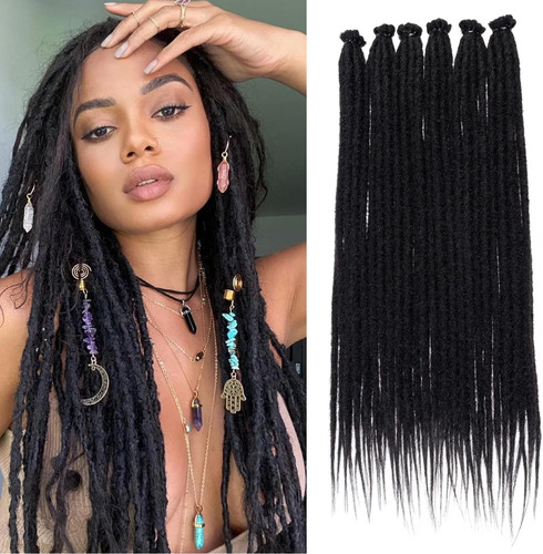 Inch dreadlock extensions - 18,