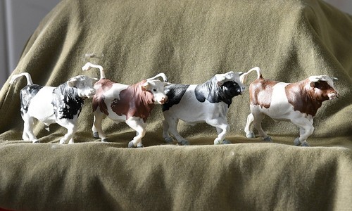 Britains farm animals running