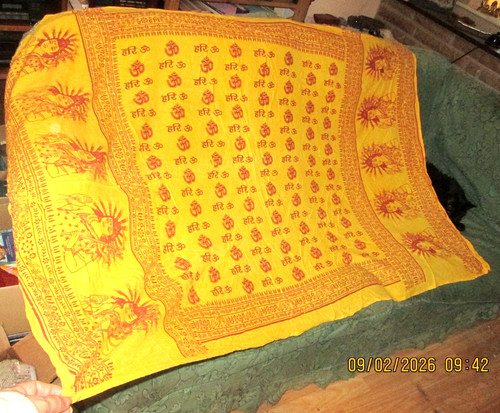 Shiva meditation prayer wrap - meditation/prayer,