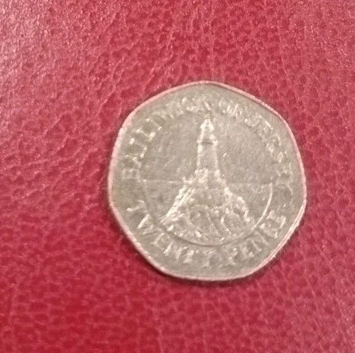 2007 20p coin bailiwick - -, of
