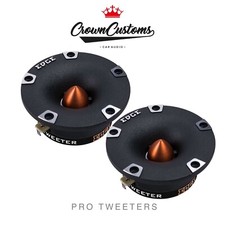 EDGE 3.7" PRO TWEETER 300 WATTS CAR AUDIO SPEAKER LOUD EDBXPRO38T-E0