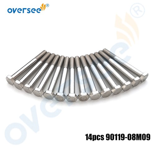 90119 08m09 bolt - 90119-08m09, yamaha