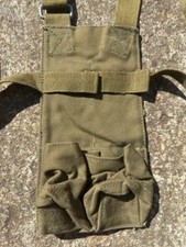 Military Ammo Pouch / Utility Bag - Olive Green Canvas (2 pouches)