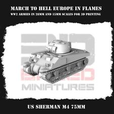 US G.I. SHERMAN M4 - 28mm -