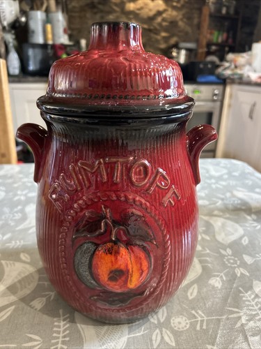 West german ceramic rumtopf - german,
