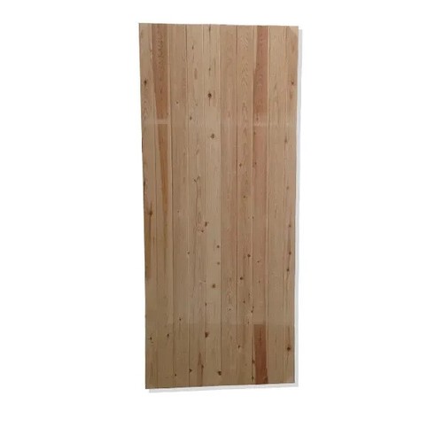 Solid pine ledged - ledged, door