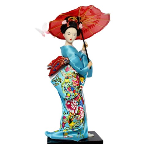 Geisha doll with - geisha,