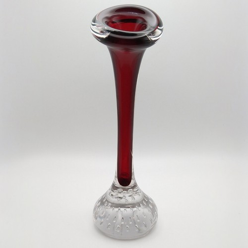 Aseda art glass vase bud - aseda,