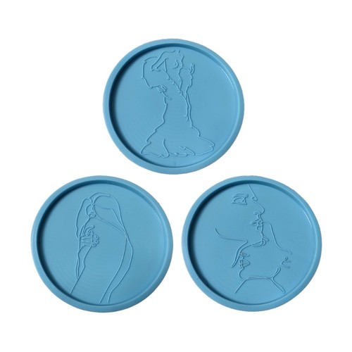 Resin human body coaster - human,