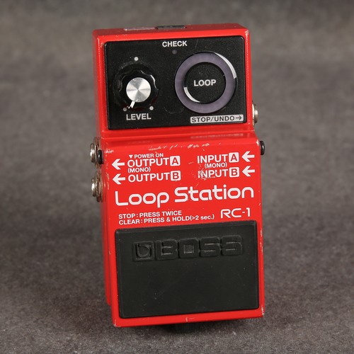 Boss loop station - boss, pedal