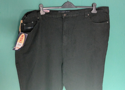 Black denim jeans - mens, new