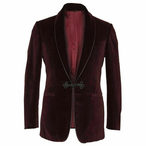 Men black smoking jacket - men,