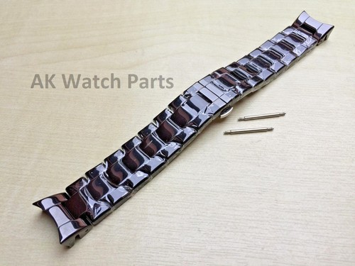 Spare black ceramic strap - black,