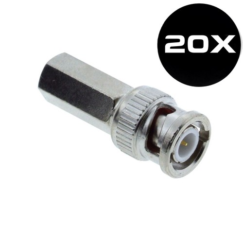 Bnc male connectors pcs - bnc,