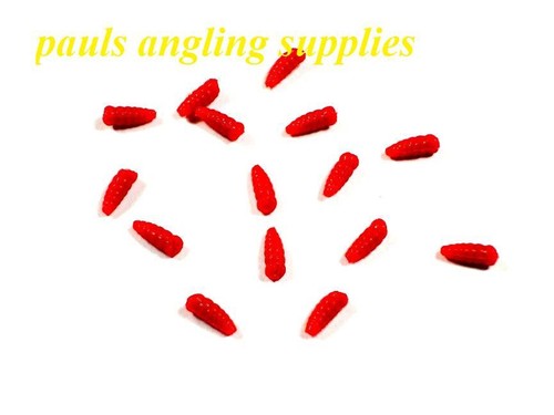 Red scented fishing immitation - red,