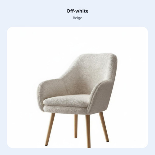 Upholstered armchair luxurious - upholstered,