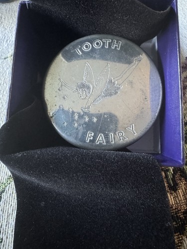Silver plated pewter - silver, tooth