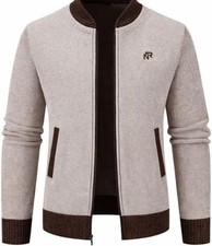 Men's Cashmere Zip-Up