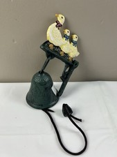 Cast Iron Wall Mounted Duck Bell Dinner Bell Vintage Style