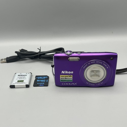 Nikon coolpix s3300 16mp - coolpix,