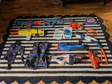 Nerf Gun Bundle,  8 Guns